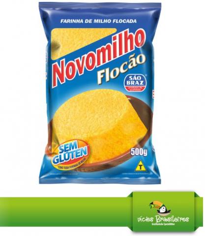 die beliebten Maisflocken für echten brasilianischen Cuzcuz